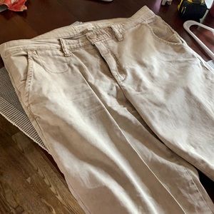 Anthropologie Chino Pants Light Khaki 29